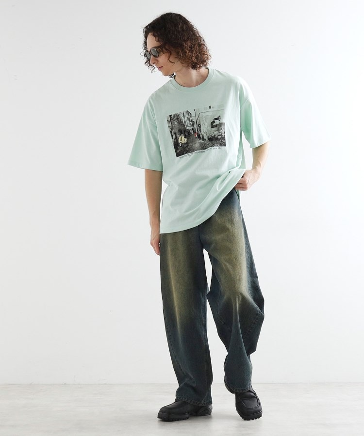 ティーケー タケオ キクチ(tk.TAKEO KIKUCHI)のフォト刺繍Tシャツ15