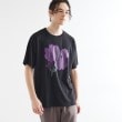 ティーケー タケオ キクチ(tk.TAKEO KIKUCHI)のボカシフラワーTシャツ ブラック(019)