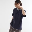ティーケー タケオ キクチ(tk.TAKEO KIKUCHI)のレイヤード鹿の子ポロシャツ ネイビー(094)