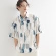 ティーケー タケオ キクチ(tk.TAKEO KIKUCHI)の梨地ボカシプリントシャツ1