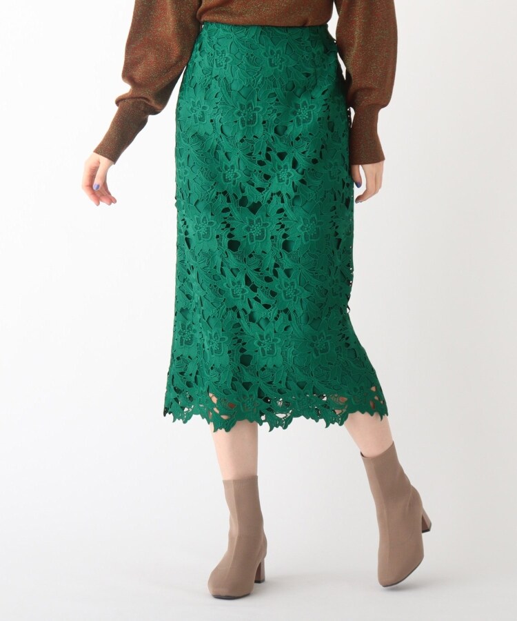 エージー バイ アクアガール(AG by aquagirl)のフラワーレースタイトスカート25