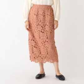 エージー バイ アクアガール(AG by aquagirl)のフラワーレースタイトスカート ミモレスカート
