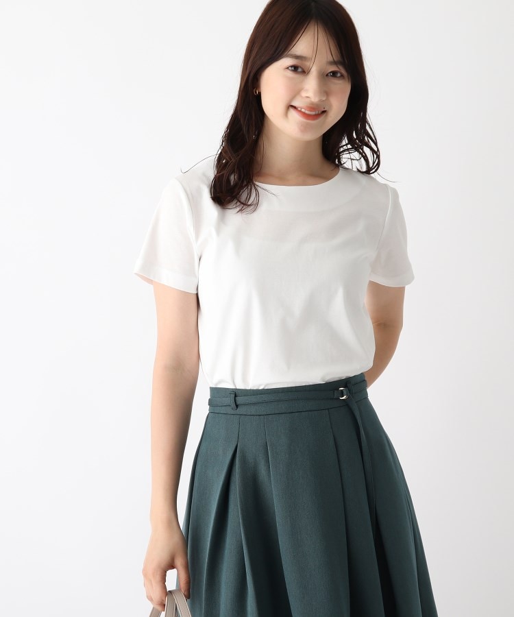 シルケットコットン バックバーTシャツ【WEB限定サイズ】(Tシャツ