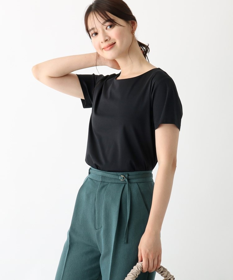 シルケットコットン バックバーTシャツ【WEB限定サイズ】(Tシャツ