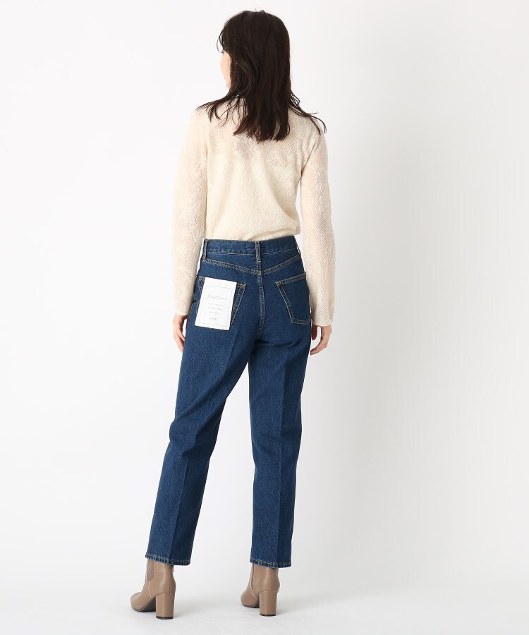 センタープレス ストレートデニムパンツ(フルレングスパンツ センタープレス ストレートデニムパンツ(フルレングスパンツ