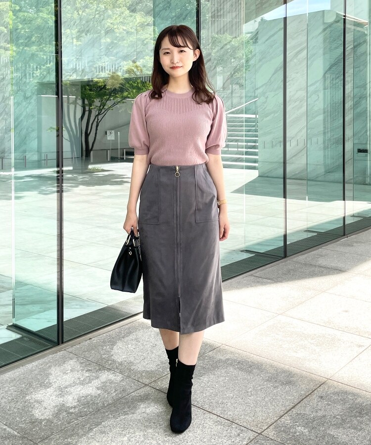 PINKY&DIANNE｜◇スエードタイトスカート | Rakuten Fashion