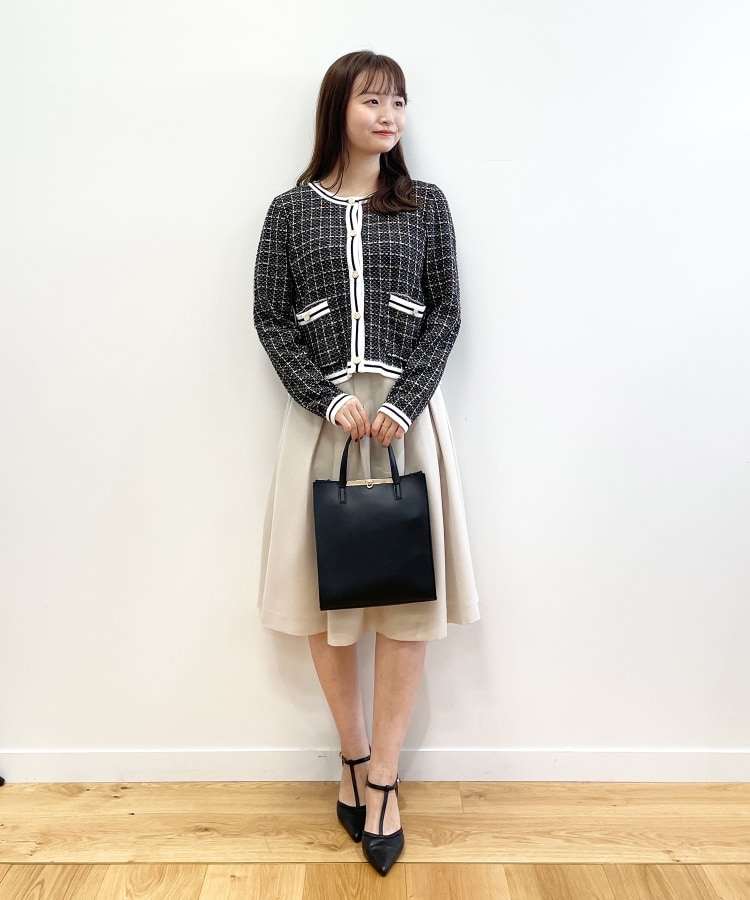 ◇シャンブレーストレッチ タックフレアスカート【WEB限定サイズ ◇シャンブレーストレッチ タックフレアスカート【WEB限定サイズ