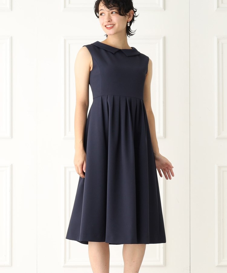 ◇【DRESS】ステンカラーワンピース【WEB限定サイズ】(ミドル ◇【DRESS】ステンカラーワンピース【WEB限定サイズ】(ミドル