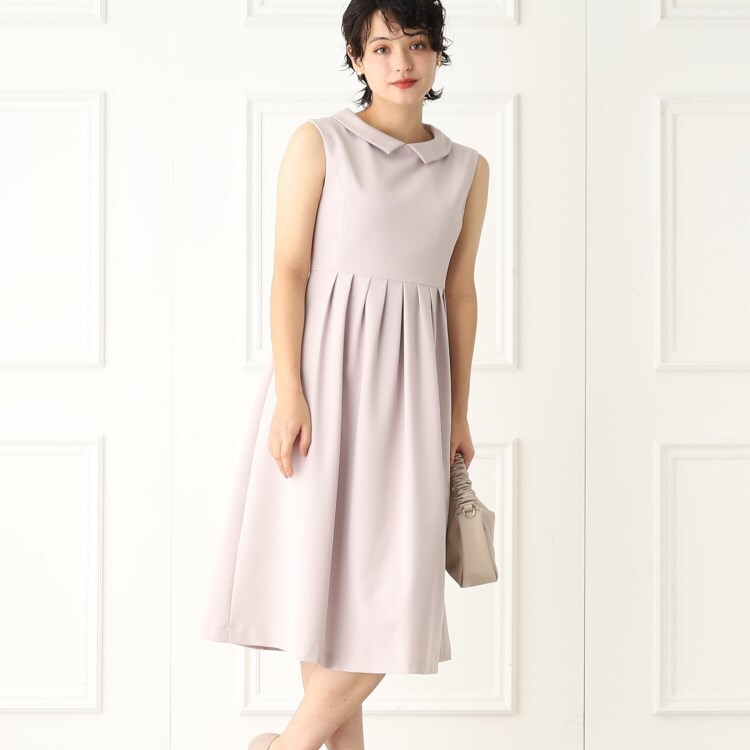 インデックス(index)の◆【DRESS】ステンカラーワンピース【WEB限定サイズ】 ミドルワンピース