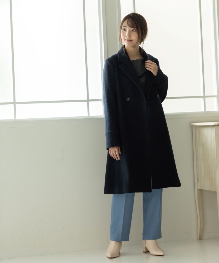 ファッション小物・ストライプストール・ストール・縞模様 美品