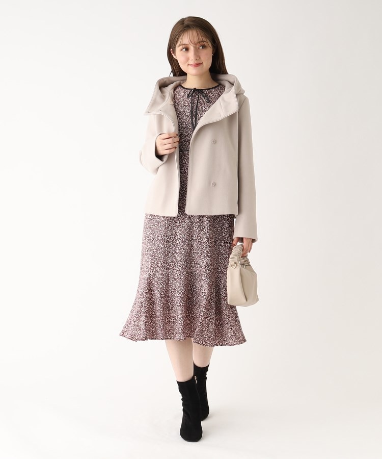 ◇カットメルトンショートコート【WEB限定サイズ】(スタンド ◇カットメルトンショートコート【WEB限定サイズ】(スタンド