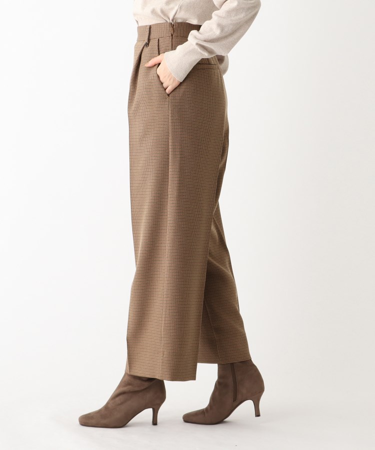 ◇ウールタッチワイドストレートパンツ【WEB限定サイズ】(フル ◇ウールタッチワイドストレートパンツ【WEB限定サイズ】(フル