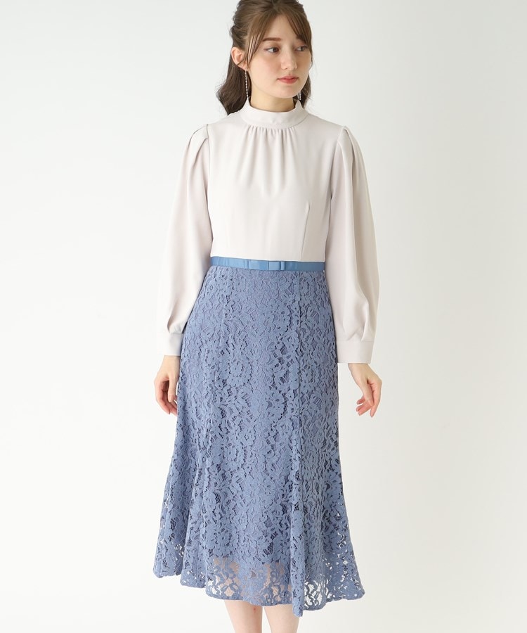 ◇ドッキングレースワンピース【DRESS】(マキシ・ロング ◇ドッキングレースワンピース【DRESS】(マキシ・ロング