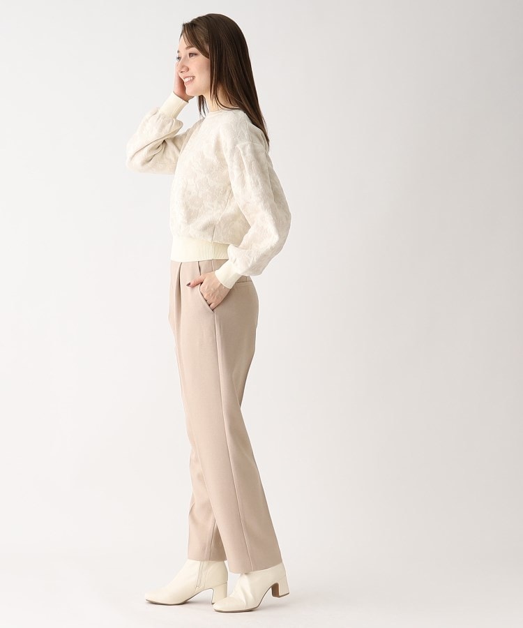 ◇モールフラワージャカード クロップドニット(ニット/セーター ◇モールフラワージャカード クロップドニット(ニット/セーター