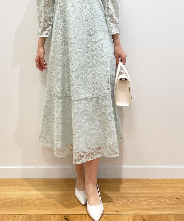 インデックス(index)の【DRESS】オールレースワンピース8