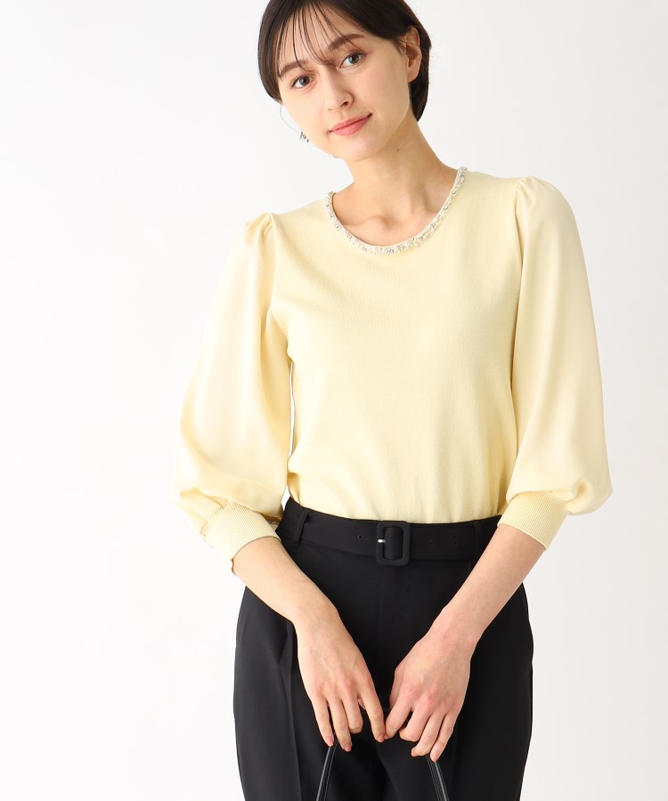 ❹【美品】Rady♡ビジューネックニットワンピース