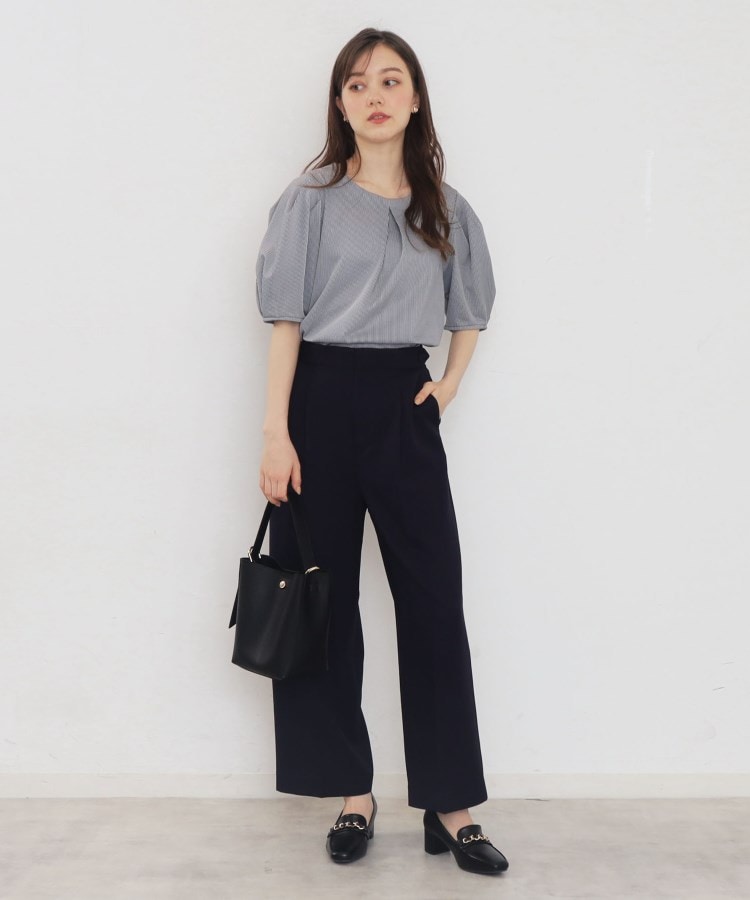 ≪5color≫ストレッチワイドパンツ【吸水速乾/防シワ/コラーゲン ≪5color≫ストレッチワイドパンツ【吸水速乾/防シワ/コラーゲン