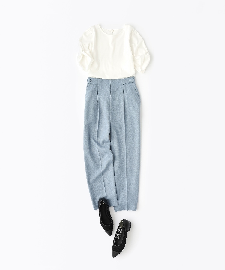 ≪5color≫ストレッチワイドパンツ【吸水速乾/防シワ/コラーゲン ≪5color≫ストレッチワイドパンツ【吸水速乾/防シワ/コラーゲン