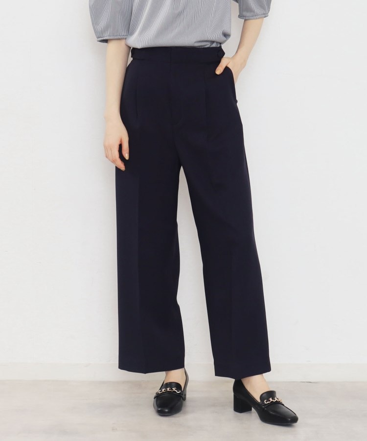 ≪5color≫ストレッチワイドパンツ【吸水速乾/防シワ/コラーゲン ≪5color≫ストレッチワイドパンツ【吸水速乾/防シワ/コラーゲン