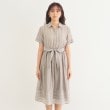 インデックス(index)のシアーストライプシャツワンピース【洗濯機洗い可】13
