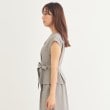 インデックス(index)の《美人百花掲載》リネンタッチ フレンチリボンブラウス/セットアップ対応【洗濯機洗い可/イージーアイロン/吸水速乾/防シワ】20