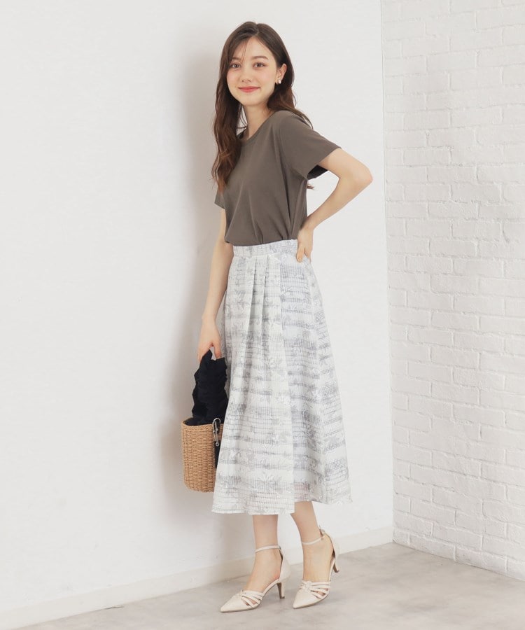 インデックス(index)の≪8color/S-LLsize≫透け感軽減バックシャンTシャツ【UVケア/接触冷感/洗濯機洗い可】3