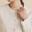 インデックス(index)のシンセティックレザーノーカラーブルゾン【洗える】19