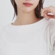 インデックス(index)のクールタッチラップスリーブトップス【洗濯機洗い可/接触冷感】20
