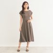 インデックス(index)の《5color/S-LLsize》UV ウエストタックフレアワンピース【接触冷感/洗濯機洗い可】2