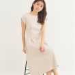 インデックス(index)の《5color/S-LLsize》UV ウエストタックフレアワンピース【接触冷感/洗濯機洗い可】9