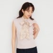 インデックス(index)の《美人百花掲載》スカーフ付きフレンチリブニット【洗濯機可】26