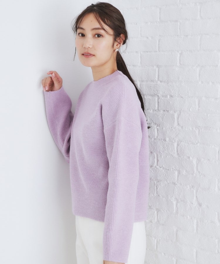 6color/S-LLsize》片畦ハイネックニット【洗濯機洗い可 6color/S-LLsize》片畦ハイネックニット【洗濯機洗い可