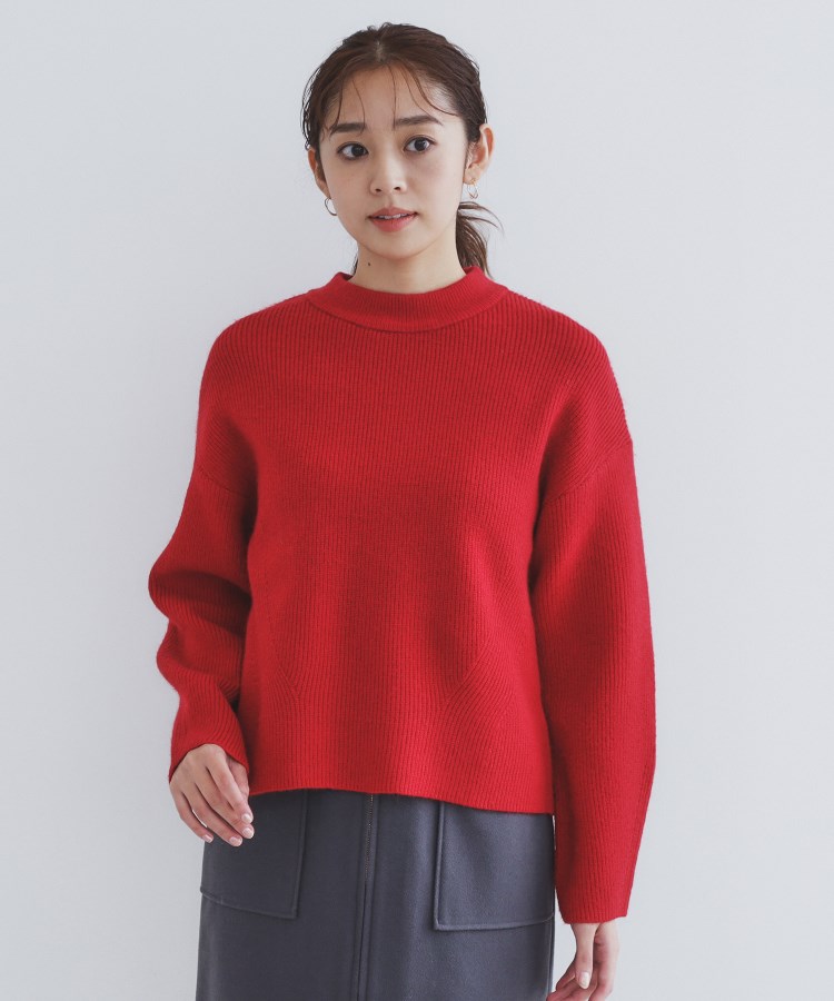 6color/S-LLsize》片畦ハイネックニット【洗濯機洗い可 6color/S-LLsize》片畦ハイネックニット【洗濯機洗い可