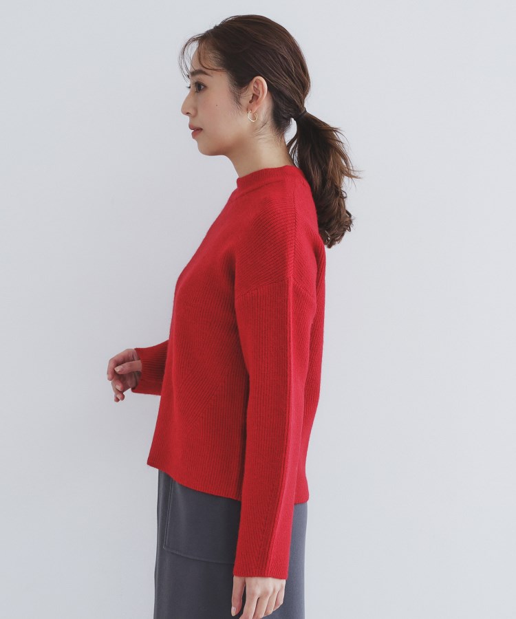 6color/S-LLsize》片畦ハイネックニット【洗濯機洗い可 6color/S-LLsize》片畦ハイネックニット【洗濯機洗い可