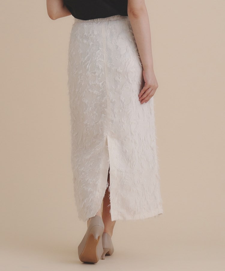 美人百花掲載》カットジャカードタイトスカート/セットアップ 美人百花掲載》カットジャカードタイトスカート/セットアップ