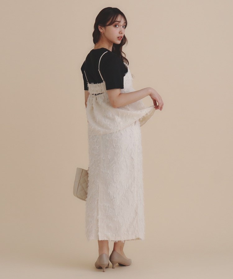 美人百花掲載》カットジャカードタイトスカート/セットアップ 美人百花掲載》カットジャカードタイトスカート/セットアップ