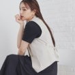 インデックス(index)の麻調コンパクトテーラードジレ/セットアップ対応【洗濯機洗い可】8