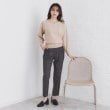 インデックス(index)の《5color/XS-LL》キーネックビジュードルマンニット【洗濯機洗い可】18