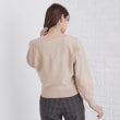 インデックス(index)の《5color/XS-LL》キーネックビジュードルマンニット【洗濯機洗い可】23