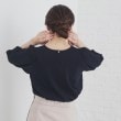インデックス(index)の《5color/S-LLsiza》カットジャカードパフスリーブトップス【洗濯機洗い可】13