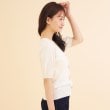 インデックス(index)のリボンビジュー釦カーディガン【手洗い可】1