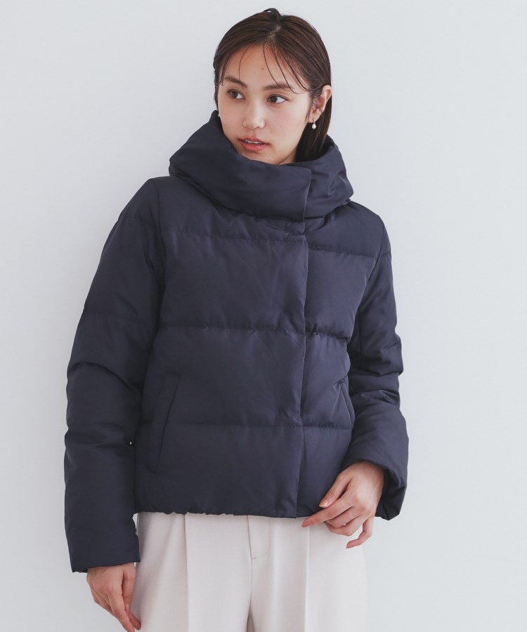 美人百花掲載》河田ダウン ショートコート【洗濯機洗い可/撥水 美人百花掲載》河田ダウン ショートコート【洗濯機洗い可/撥水