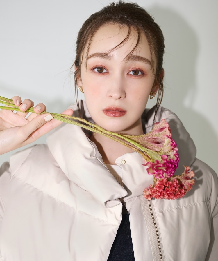 美人百花掲載》河田ダウン ショートコート【洗濯機洗い可/撥水 美人百花掲載》河田ダウン ショートコート【洗濯機洗い可/撥水