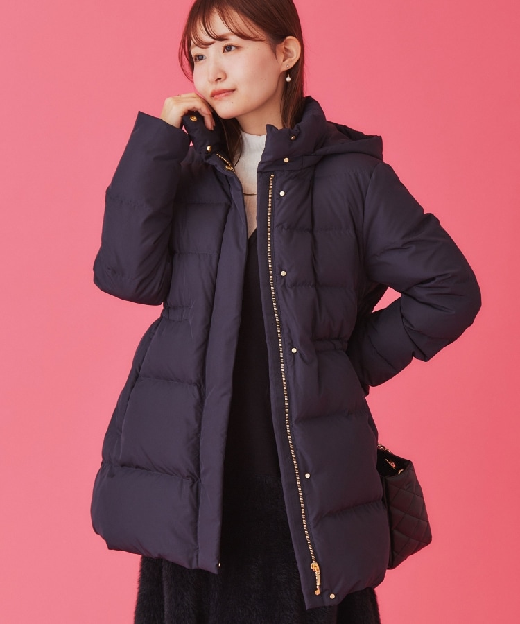 XS-LLsize》河田ダウン ドロストミドルコート【洗濯機洗い可/撥 XS-LLsize》河田ダウン ドロストミドルコート【洗濯機洗い可/撥
