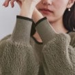 インデックス(index)の《美人百花掲載》バイカラーフェザースリーブミニワンピース【洗濯機洗い可】19