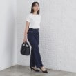 インデックス(index)の《美人百花掲載》クールタッチ短丈ビジューTシャツ【洗濯機洗い/接触冷感】3