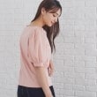 インデックス(index)のシアースリーブハートネックトップス【洗濯機洗い可】9