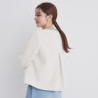 インデックス(index)の《5color/XS-LLsize》ウール混ノーカラーショートコート8