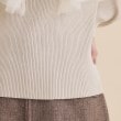 インデックス(index)のチュールフリルリブニット【洗濯機洗い可】19