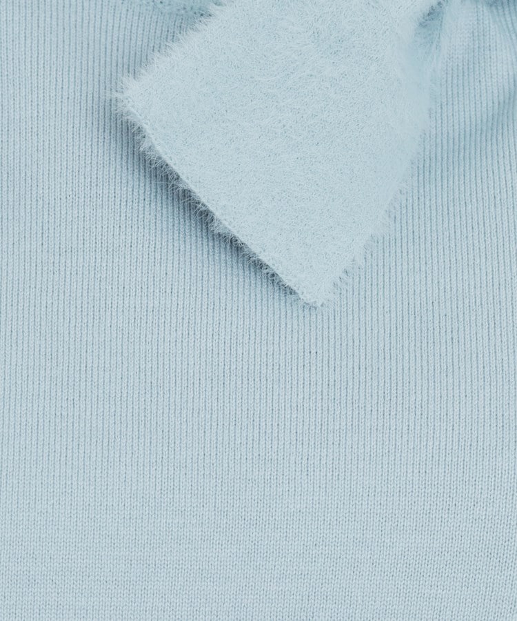 6color/XS-LLsize》リボン取り外し2WAY フェザーリボンニット 6color/XS-LLsize》リボン取り外し2WAY フェザーリボンニット